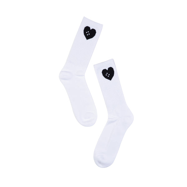 Single Heart Crew Sock
