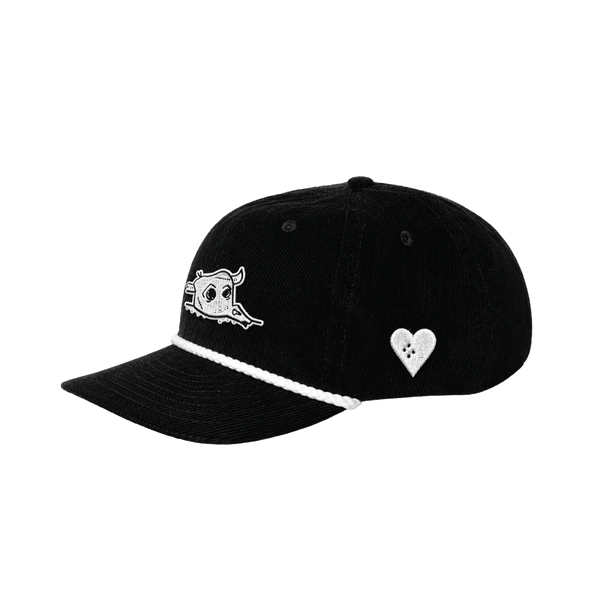 Snapback Rope Hat The Heart Supply | Black & White
