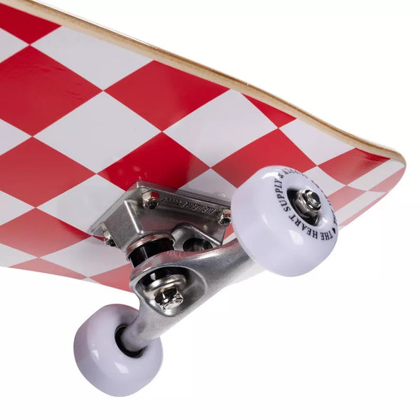 Red and White Checkerboard Complete