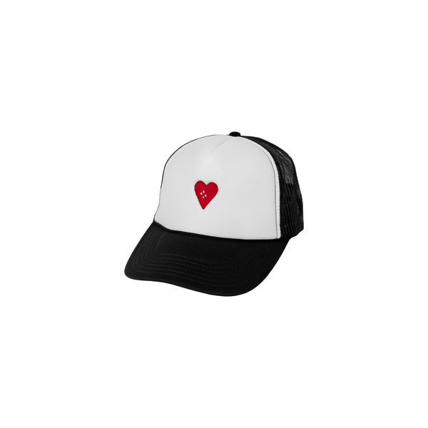 Heart Logo Trucker
