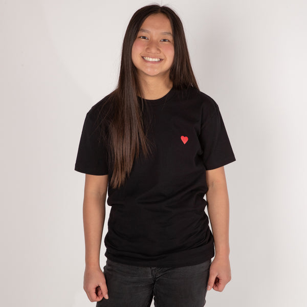 Red Heart Logo Tee